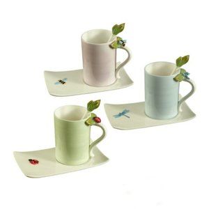 Grasslands Road Ambiance Teacup Sets (Set of 3)